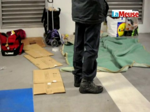 La SNCB cache ses SDF dans le parking de la gare des Guillemins - Liège