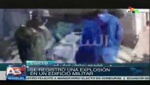 Atentado con explosivos deja en Egipto cuatro soldados heridos