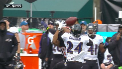 Dalton's pass intercepted by Graham