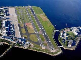View from the cockpit
