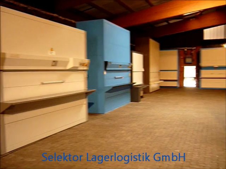 Selektor Lagerlogistik - Paternoster Umlaufregale Showroom