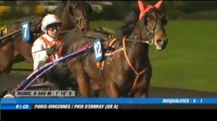 Adams - Victoire à Vincennes le 27/12/2013