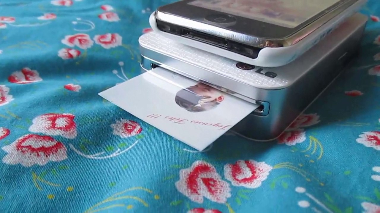 Imprimante Portable LG (Pocket Photo) - Blog Poupette Chérie