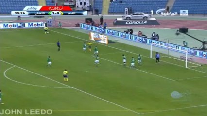 الشوط الأول مباراة #النصر_الأهلي كاملة #دوري #جميل الجولة 15