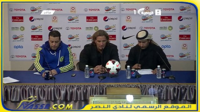 المؤتمر الصحفي للمدرب كارينيو بعد مباراة الاهلي دوري عبداللطيف جميل
