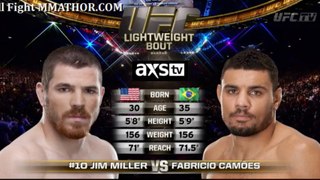 FABRÍCIO CAMOES VS JIM MILLER FIGHT VIDEO