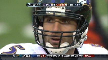 Flacco throws pick six