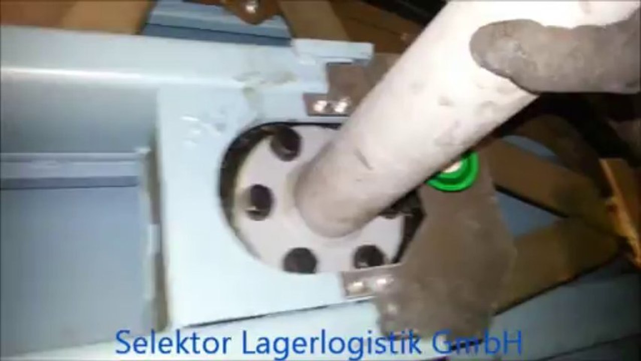 Kettenspannung Fehlanzeige - Paternoster Umlaufregal Crash