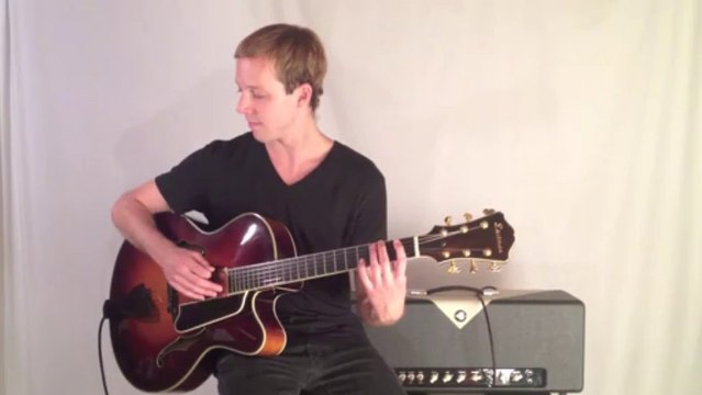 Blues Guitar Lesson - 12 Bar Blues Riff in the Style of Ray Charles