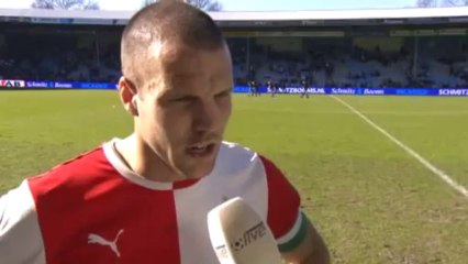 25-03-2012 Ron Vlaar na De Graafschap - Feyenoord