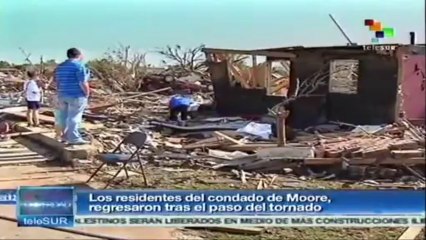 Fenómenos climáticos causan devastación en EE.UU. en 2013