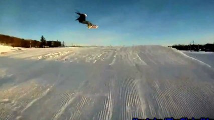 GoPro HD: Big Snowboard Crash