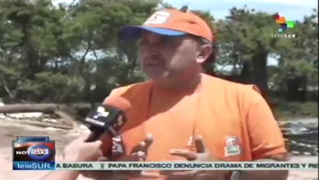 Luvias en Brasil cesan pero inundaciones aún permanecen