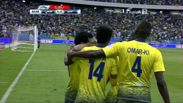 هدف النصر الثالث في مرمى الأهلي - حسن الراهب