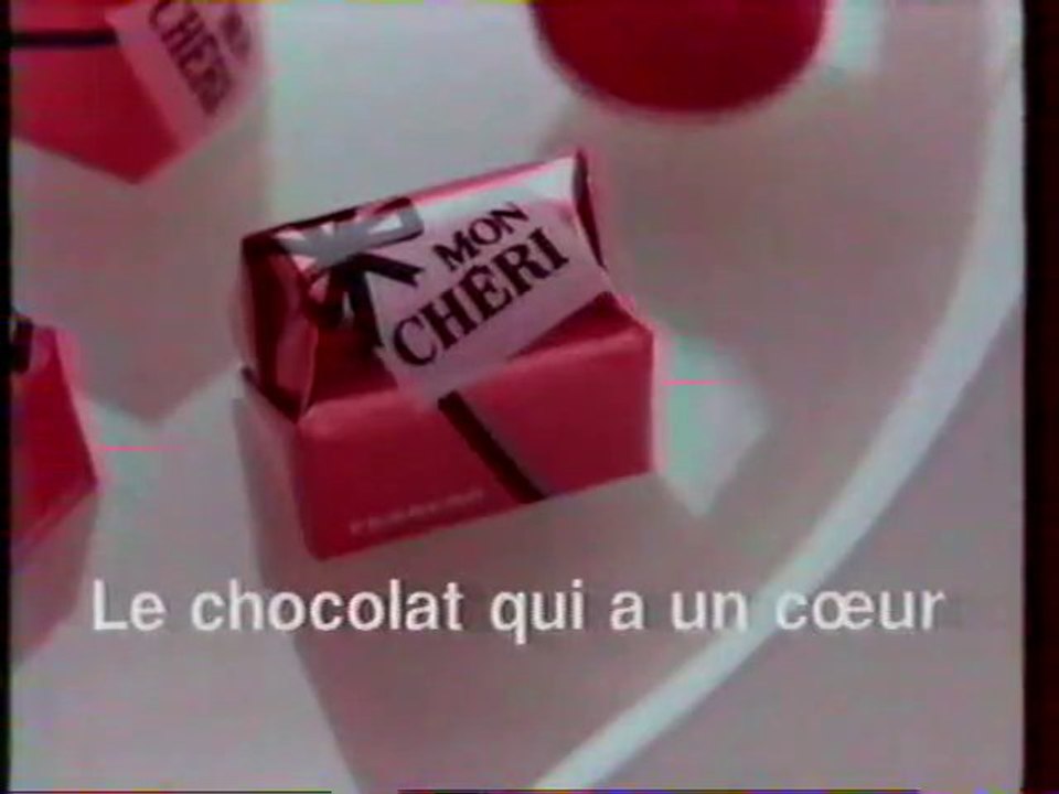 Publicité chocolat Mon Chéri 1993 - Vidéo Dailymotion