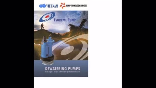 bán máy bơm KTZ 35.5(5.5kW) Tsurumi,bán máy bơm thả chìm thoát nước Tsurumi : 0975376282