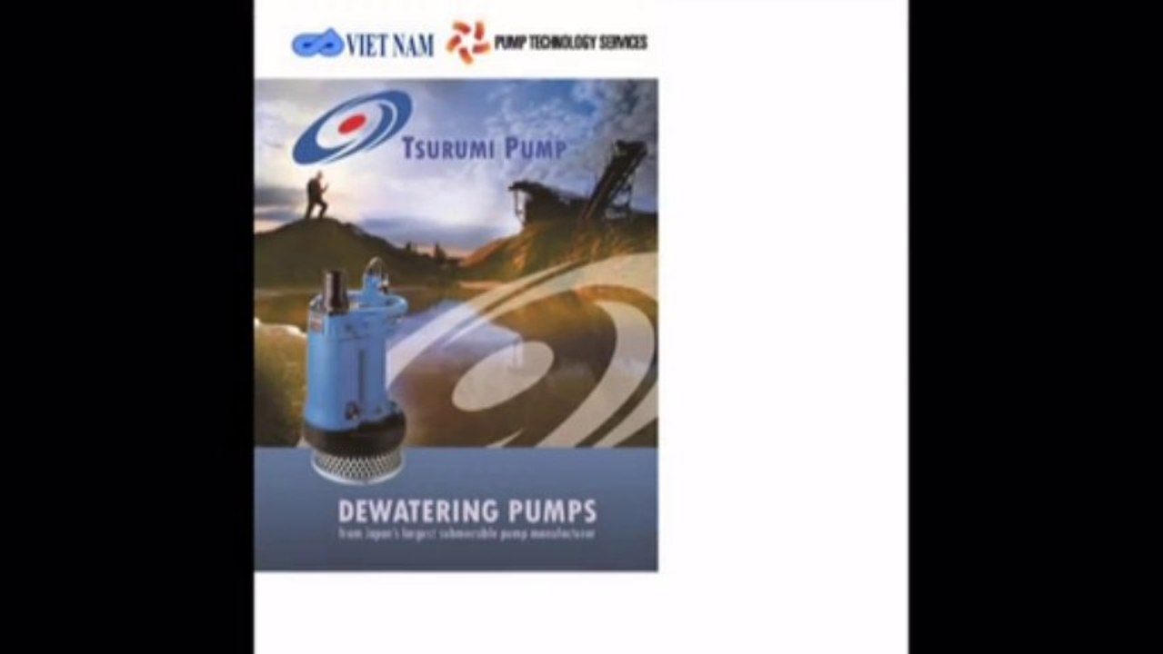 bán máy bơm KTZ 35.5(5.5kW) Tsurumi,bán máy bơm thả chìm thoát nước Tsurumi : 0975376282