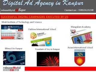 Digital Ad Agency in Kanpur - releasemyad