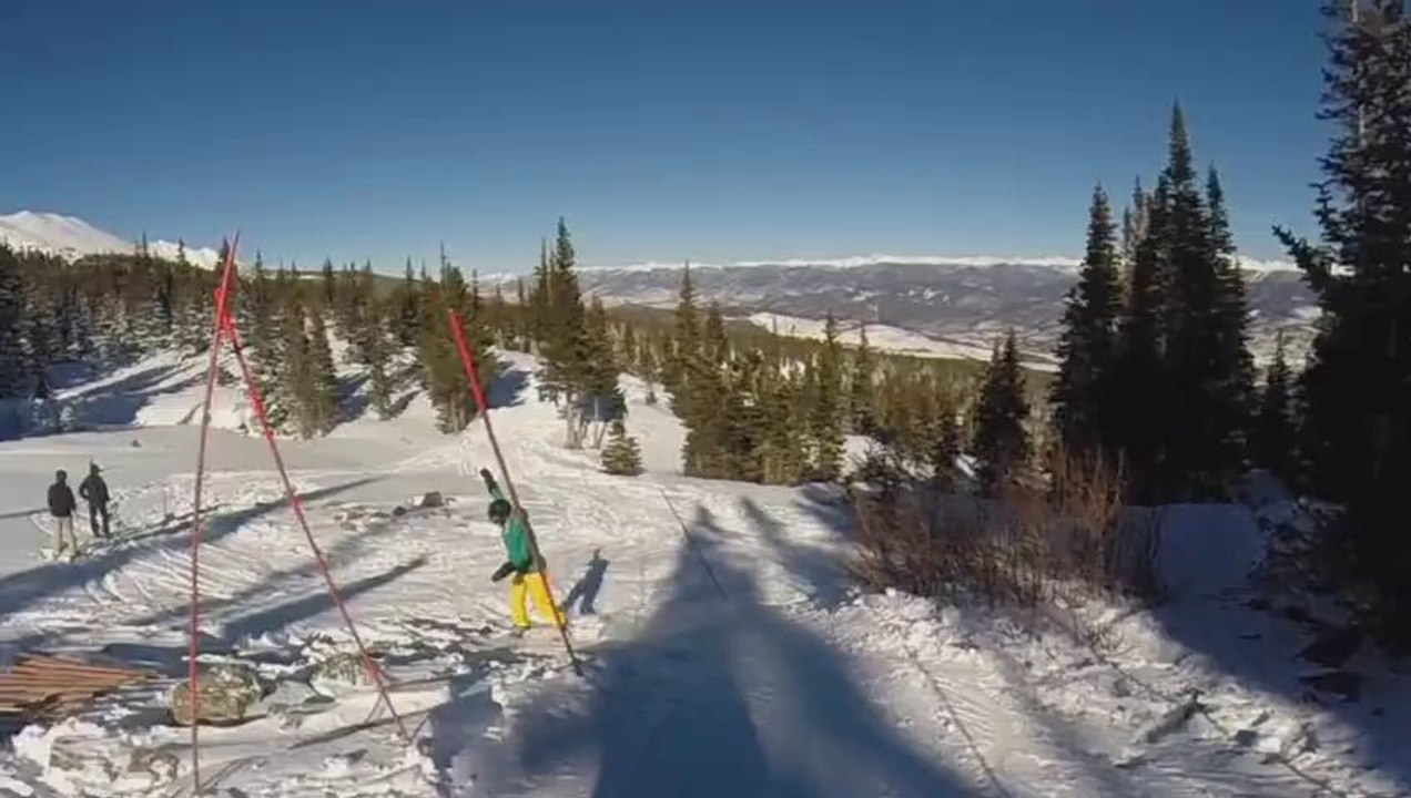 Skiing the Colorado Rocky Mountains