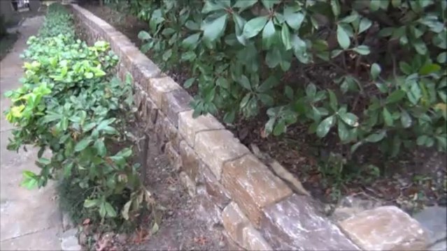 Concrete Stone Retaining wall Plano Frisco McKinney