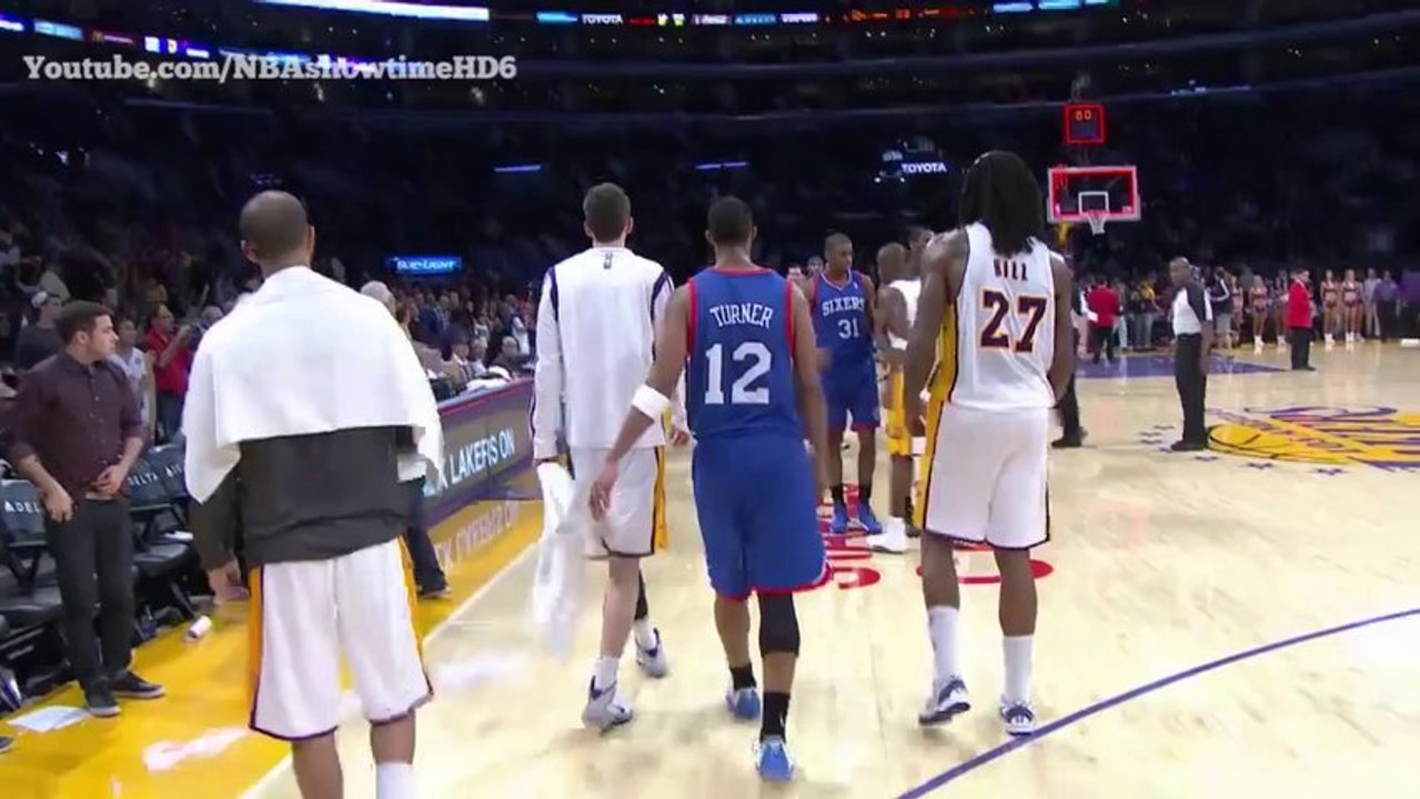 Evan Turner Dunks in final seconds & Apologizes