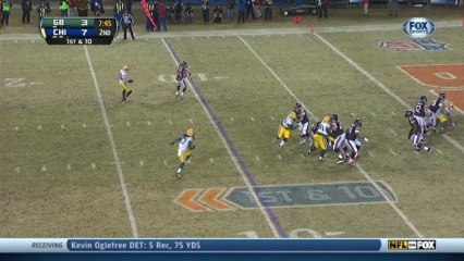 Packers defense, sack, 2-yd loss