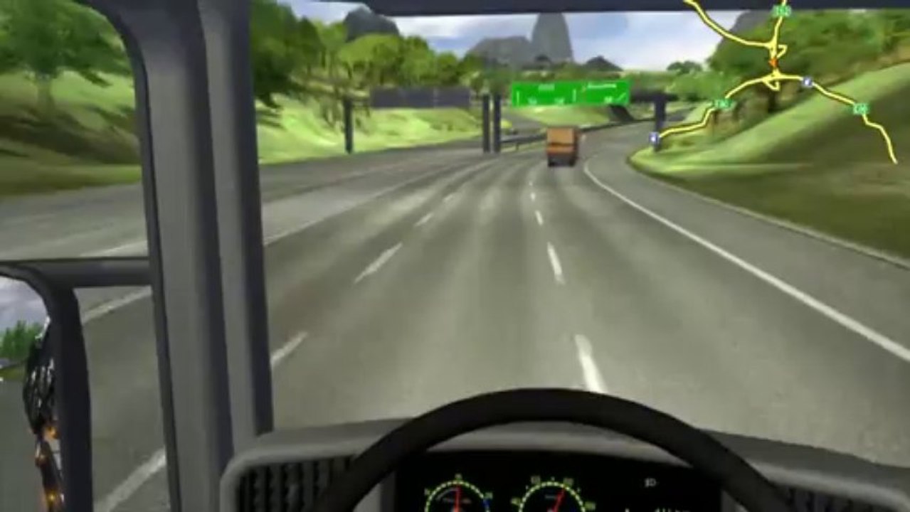 EURO TRUCK SIMULATOR-LET'S PLAY #03-Viaggio verso Napoli