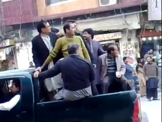 Shehbaz shareef security ( Sialkot Vixit )