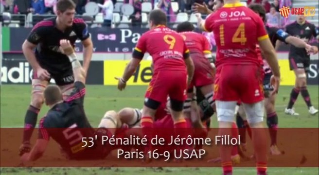Stade Français vs USAP - Résumé du match