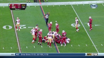 Cardinals defense, 4th down failed