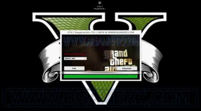 GTA 5 Keygen XBOX & Playstation 3 (Low)