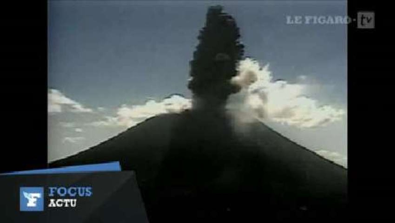 Eruption volcanique au Salvador