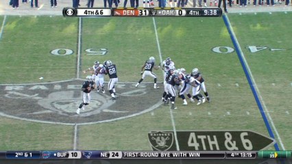 Broncos defense, 4th down failed