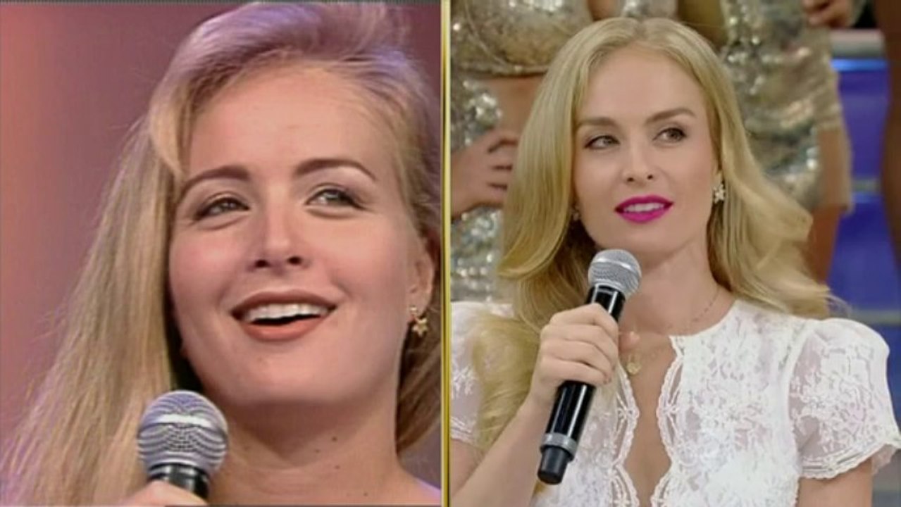 ANGÉLICA NA PIZZA DO FAUSTÃO - 29/12/2013