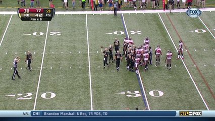 Buccaneers defense, 4th down failed