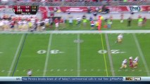 QB Palmer to WR Roberts, 34-yd, pass, TD