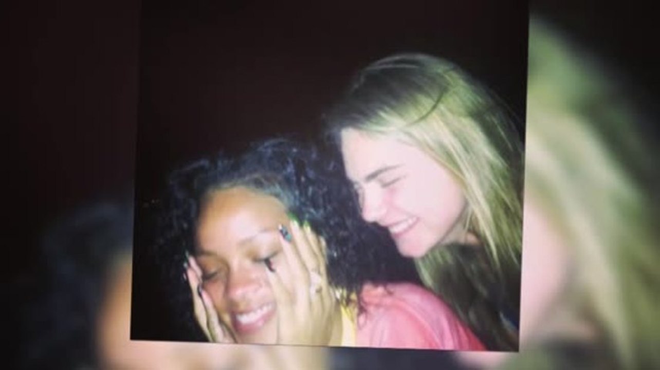 Rihanna and Cara Delevingne Reunite in Barbados