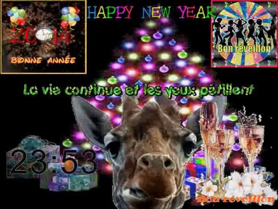 Sidonie et ses amis(es) vous souhaitent leurs meilleurs voeux