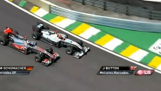 Michael Schumacher Top 10 F1 Overtakes Mercedes 10 12 Video Dailymotion