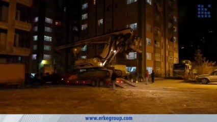 ERKE Dış Ticaret ltd., Soilmec SR-60 Piling Rig - Transport & Startup - www.erkegroup.com