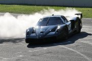 Michael Schumacher in Ferrari FXX Burnouts & Accelerations!!