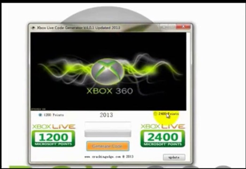 Xbox Live Codes Generator December 2013 Working 100%