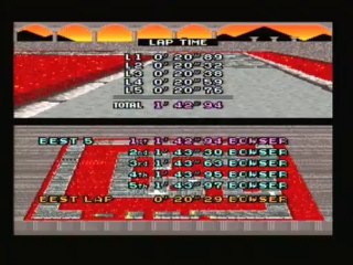 Bowser Castle 2 1'42"94 NBT (Pal)