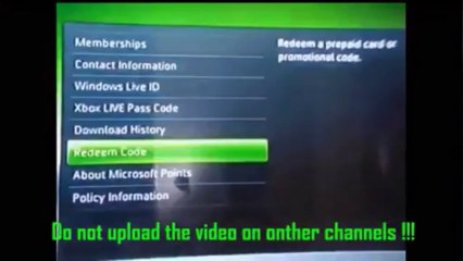 Xbox Live Code Generator 2013 - Xbox 360 Codes Free