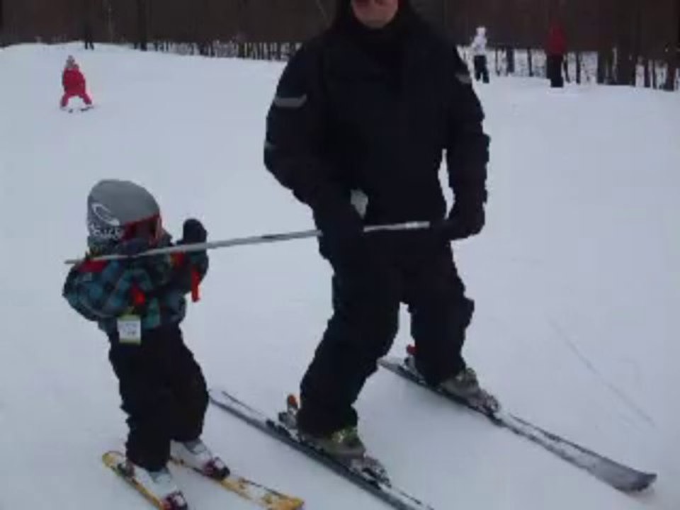 Première journée en ski