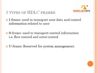 Master HDLC & Computer Networks with Scholarshive's Expert Help 🌐