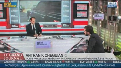 Yan Hascoet, co-fondateur de Chauffeurprive.com, dans Le Grand Journal - 30/12 2/4
