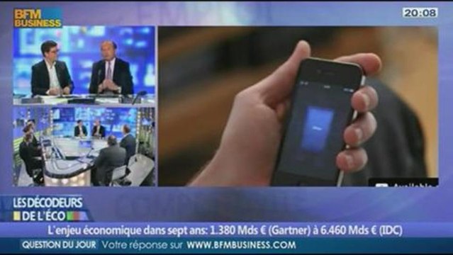 Les objets connectés: nouvelle révolution ? dans Les décodeurs de l'éco - 30/12 4/5