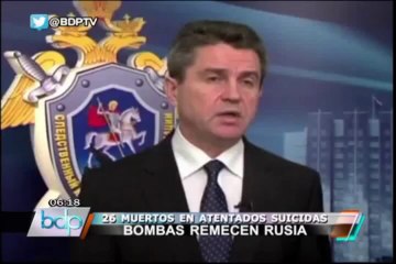 Rusia: Al menos 14 muertos deja nuevo atentado en Volgogrado