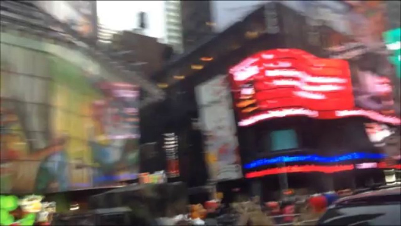 arrivee sur new york